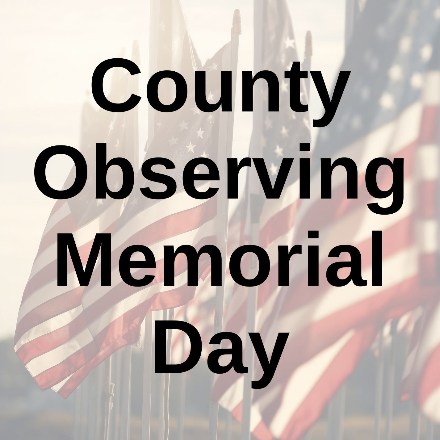 Closed Memorial Day Teaser - 250320